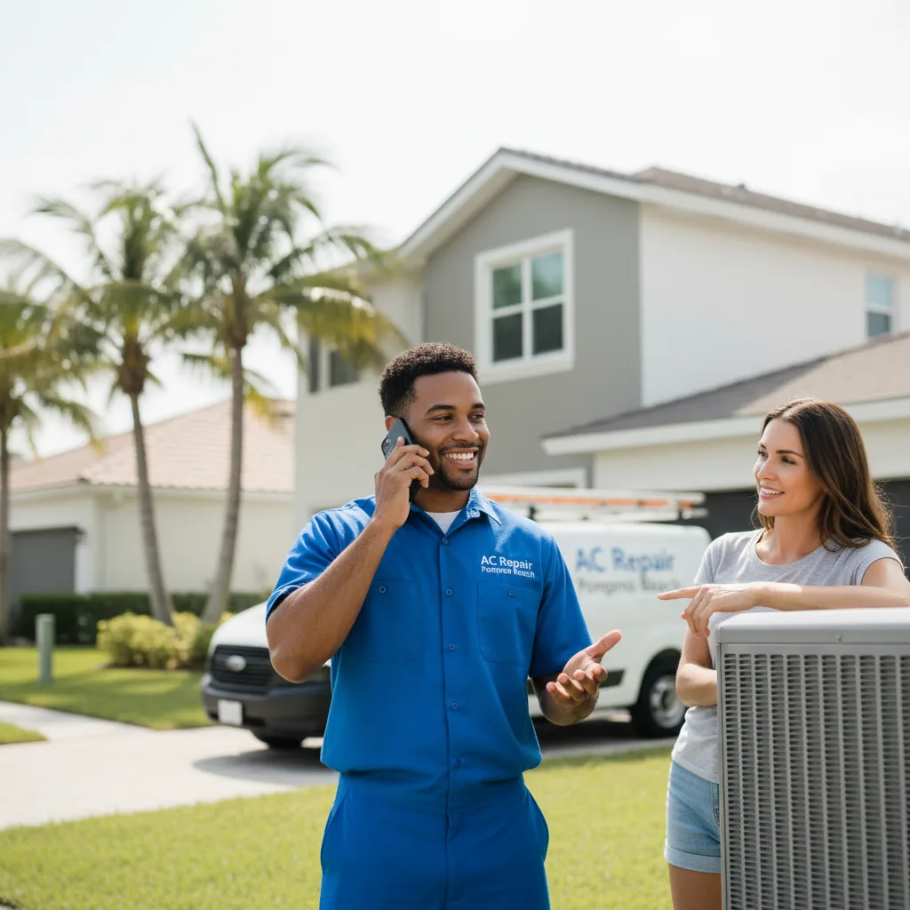 AC Repair Pompano Beach customer support in Grosse Ile